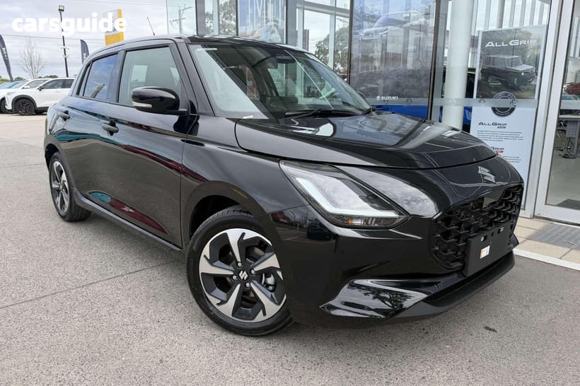 Black 2026 Suzuki Swift Hatchback Hybrid Glx