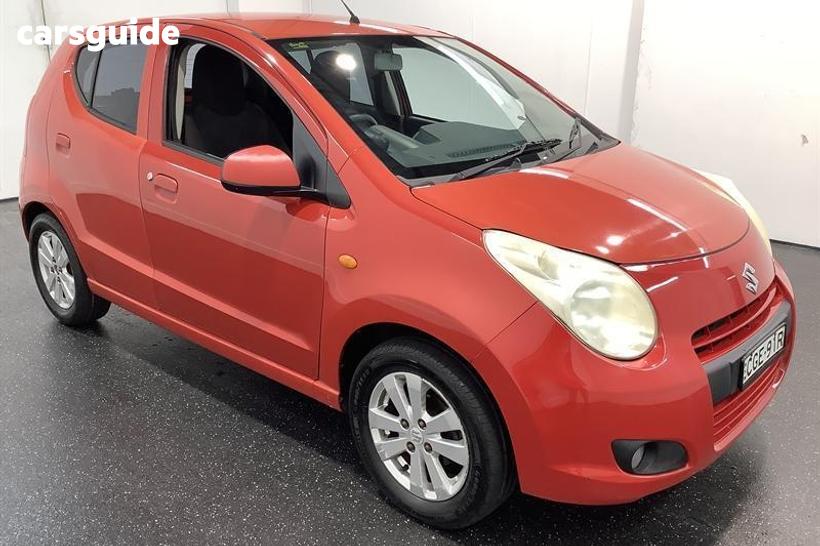 Red 2012 Suzuki Alto Hatchback Glx