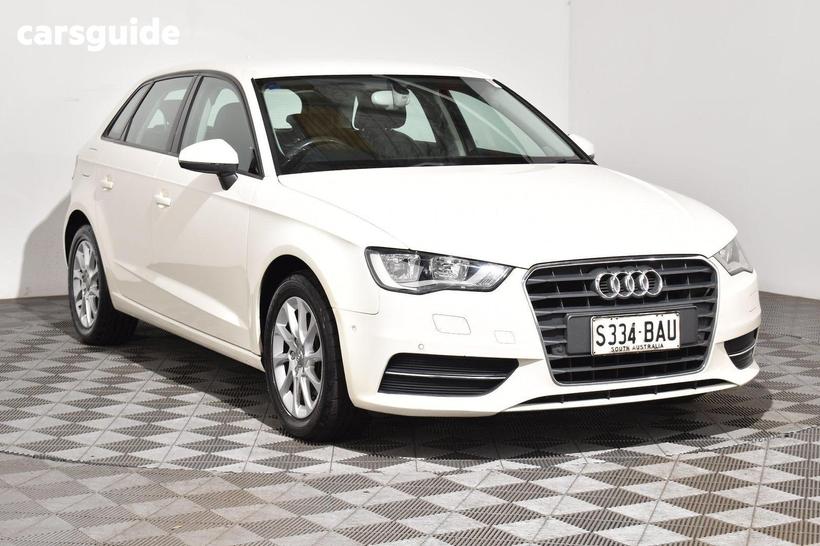 White 2014 Audi A3 Hatchback Sportback 1.4 Tfsi Attraction