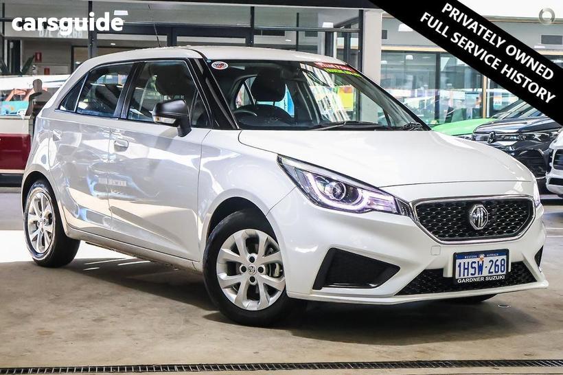 White 2022 MG MG3 Hatchback Core