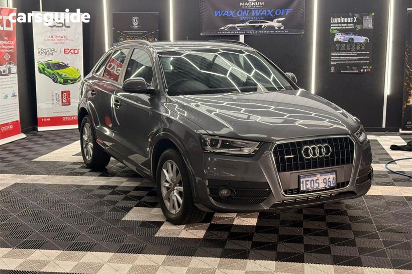 Grey 2013 Audi Q3 Wagon 2.0 Tfsi Quattro (125Kw)