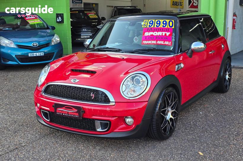 Red 2011 Mini Cooper Hatchback S