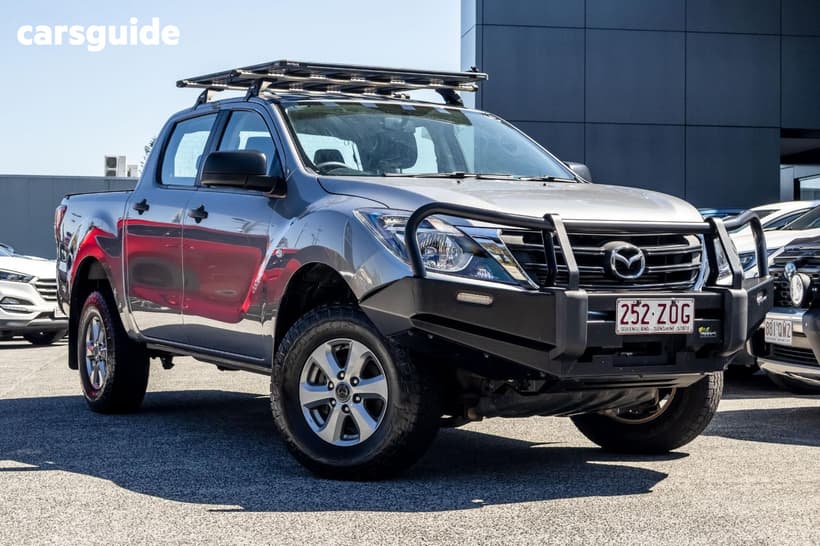 Silver 2019 Mazda BT-50 Dual Cab Utility Xt (4X4) (5Yr)