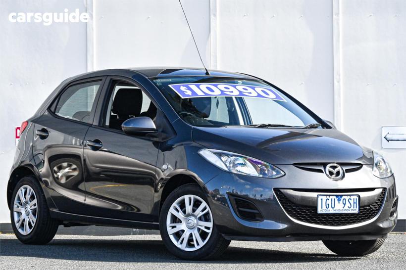 Grey 2013 Mazda 2 Hatchback Neo