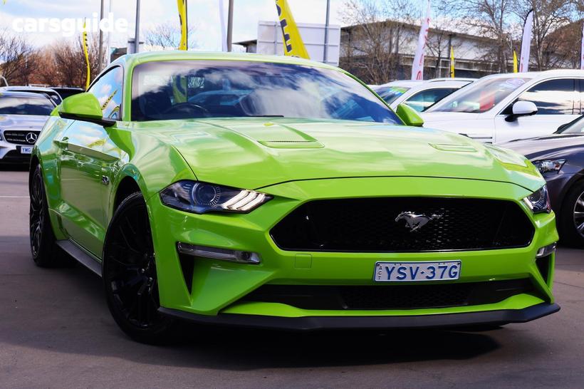 Green 2020 Ford Mustang Fastback Gt 5.0 V8