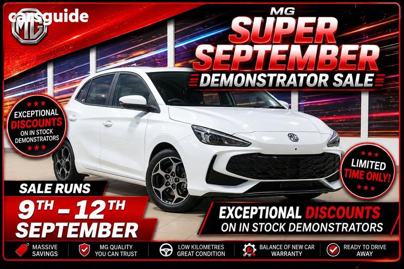 White 2025 MG MG3 Hatchback Essence