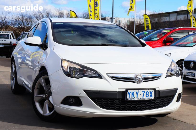 White 2015 Holden Astra Hatchback Gtc
