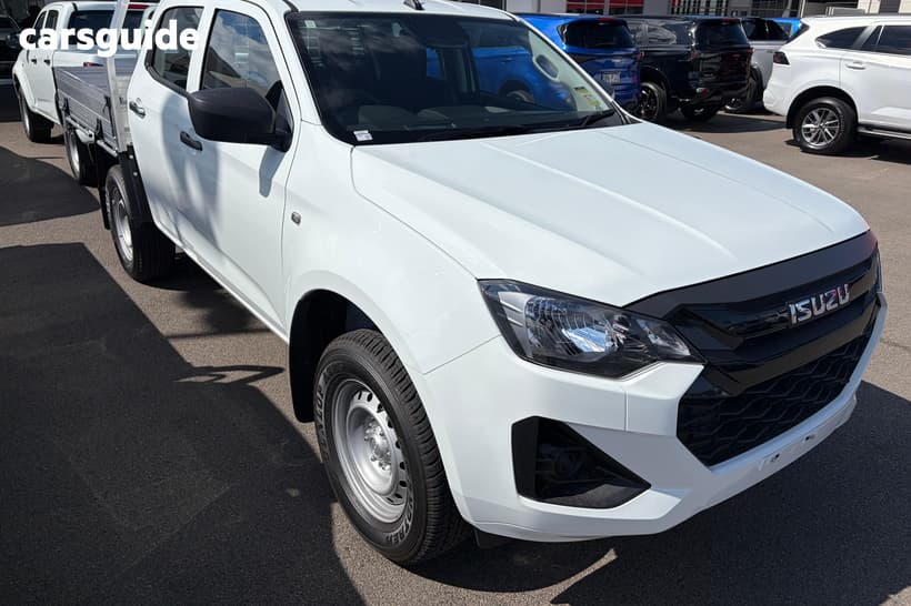 White 2026 Isuzu D-MAX Crew Cab Chassis Sx (4X2) High-Ride