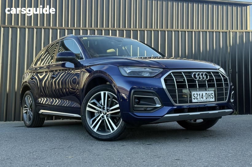 Blue 2022 Audi Q5 Wagon 40 Tdi Quattro Mhev