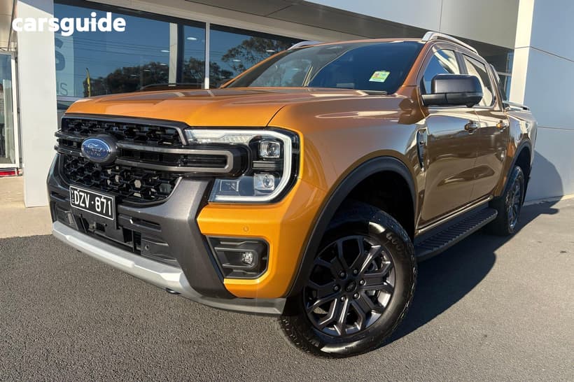 Yellow 2025 Ford Ranger Double Cab Pick Up Wildtrak 3.0 (4X4)