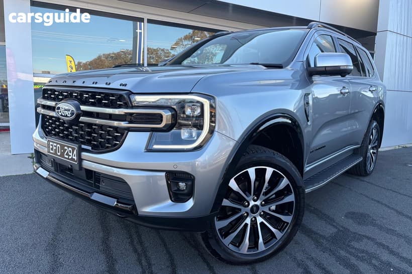 Silver 2026 Ford Everest Wagon Platinum (4Wd)