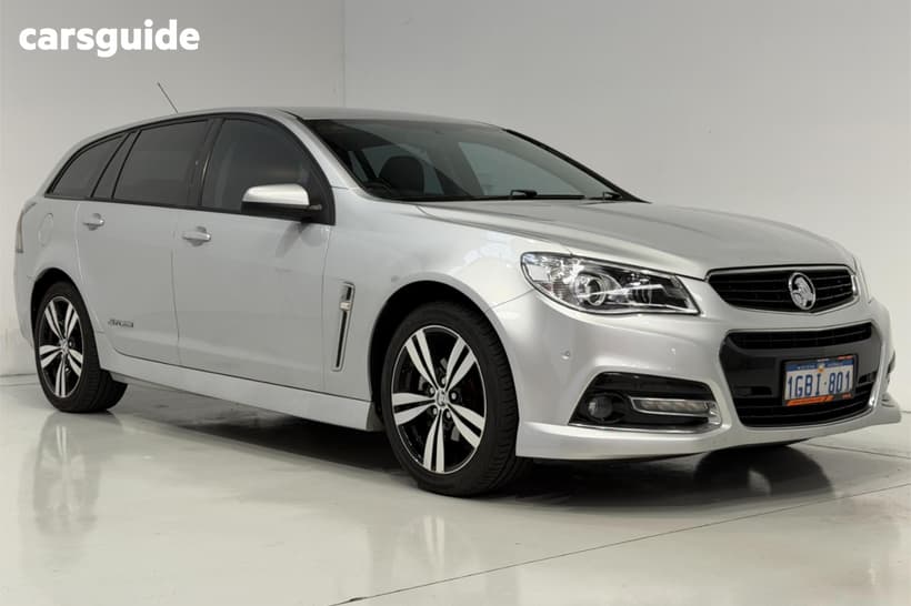 Silver 2015 Holden Commodore Sportswagon Sv6 Storm
