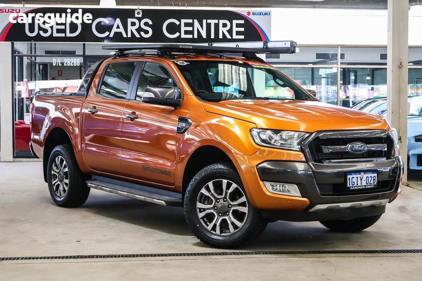 Orange 2016 Ford Ranger Dual Cab Pick-up Wildtrak 3.2 (4X4)