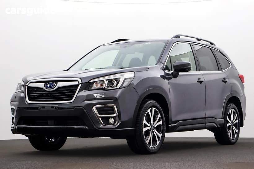 Grey 2020 Subaru Forester Wagon 2.5I Premium (Awd)
