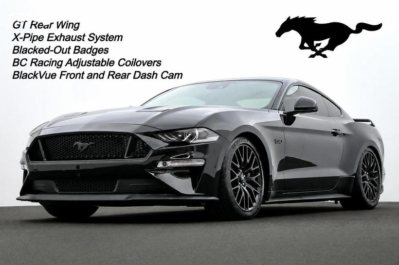 Black 2023 Ford Mustang Fastback Gt 5.0 V8