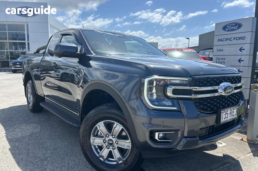 Grey 2022 Ford Ranger Super Cab Utility Xlt 2.0 (4X4)