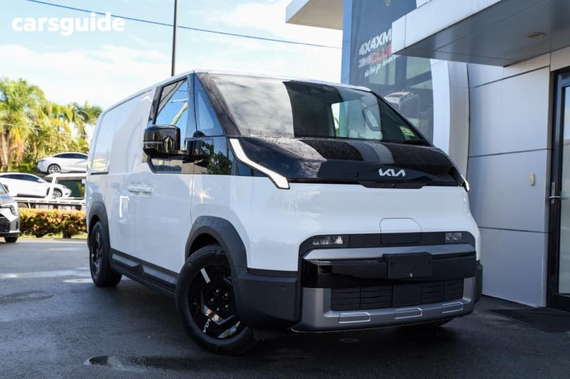 White 2026 Kia Pv5 Van Cargo S Long Range