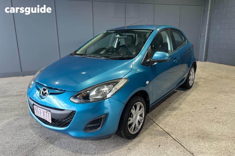 Blue 2011 Mazda 2 Hatchback Neo