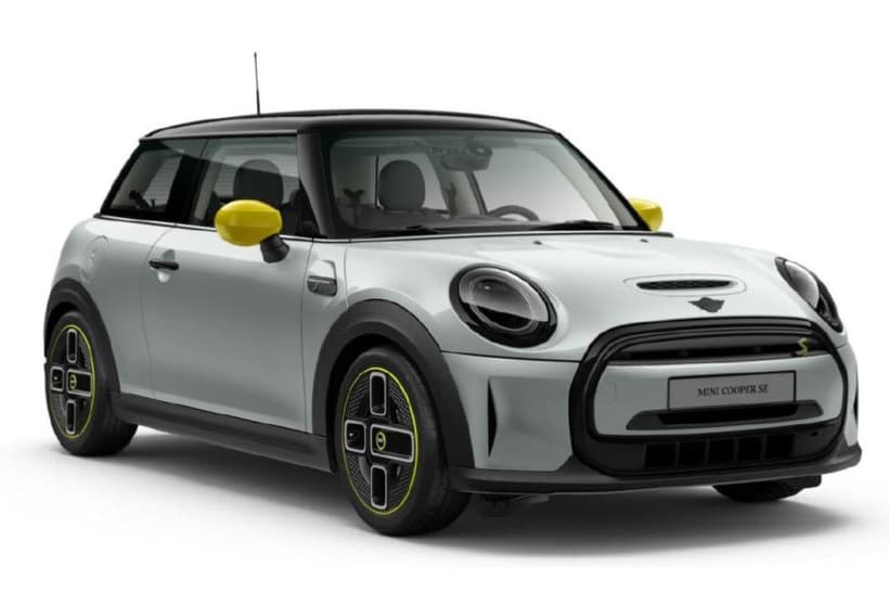 Green 2021 Mini Cooper Hatchback Se Classic 3D Hatch