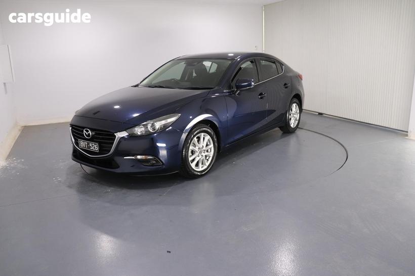 Blue 2016 Mazda 3 Sedan Maxx