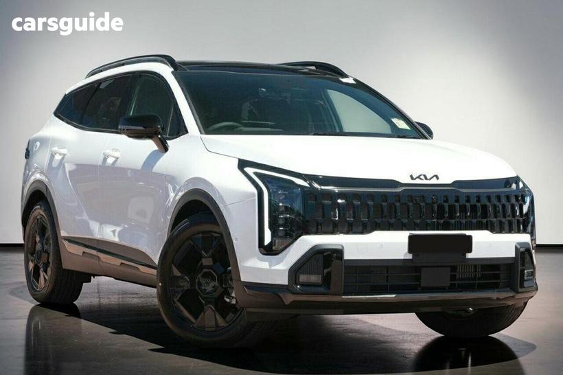 White 2026 Kia Sportage Wagon Gt-Line (Awd)