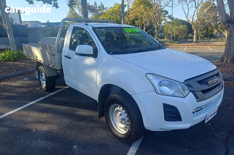 White 2016 Isuzu D-MAX Cab Chassis Sx Hi-Ride (4X2)