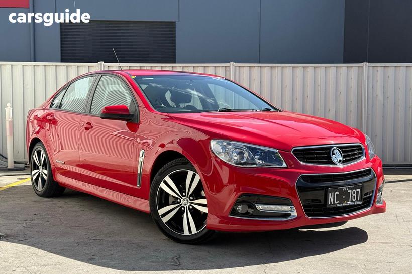 Red 2015 Holden Commodore Sportswagon Sv6 Storm