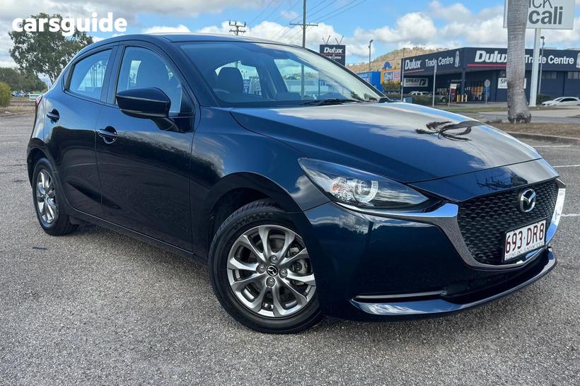 Blue 2020 Mazda 2 Hatchback G15 Pure