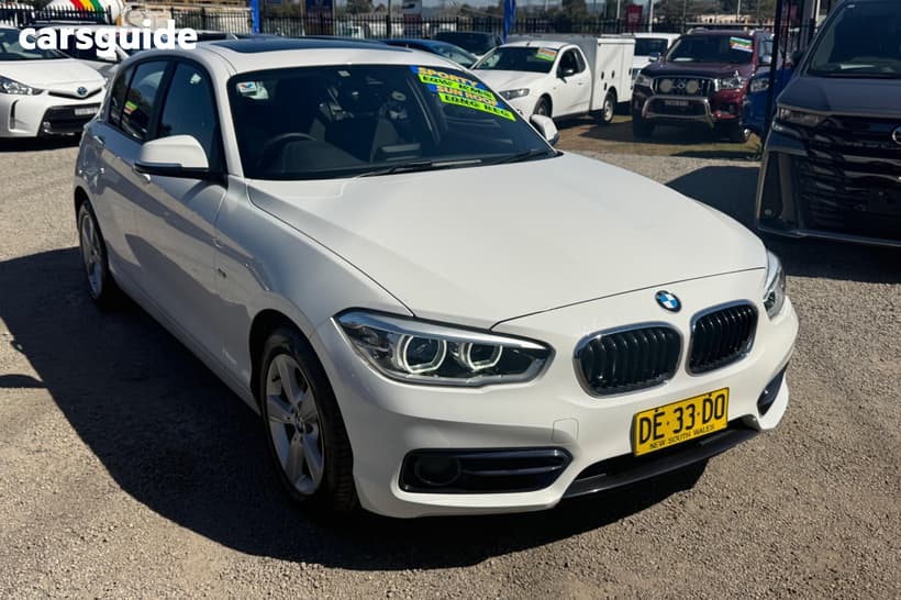 White 2018 BMW 1 Hatch 18I SPORT LINE F20 LCI MY18