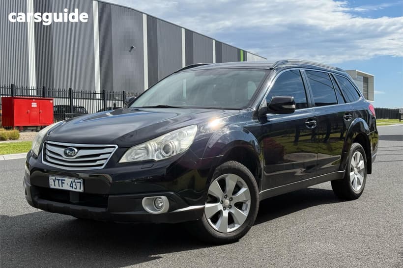 Black 2009 Subaru Outback Wagon 3.6R