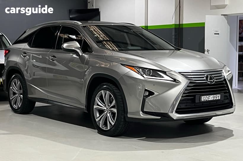 Silver 2018 Lexus RX SUV LUXURY GGL25R MY18