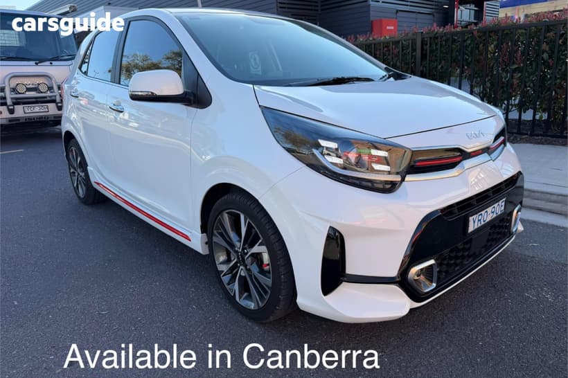 White 2023 Kia Picanto Hatchback Gt-Line (Pe)