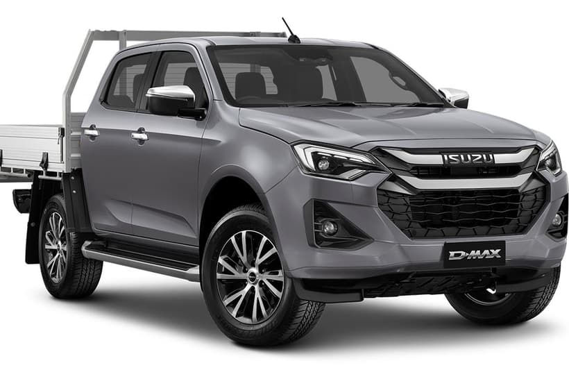 Grey 2026 Isuzu D-MAX Crew Cab Utility Ls-U (4X4)