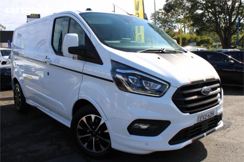 White 2022 Ford Transit Custom Van 320S Sport (Swb)