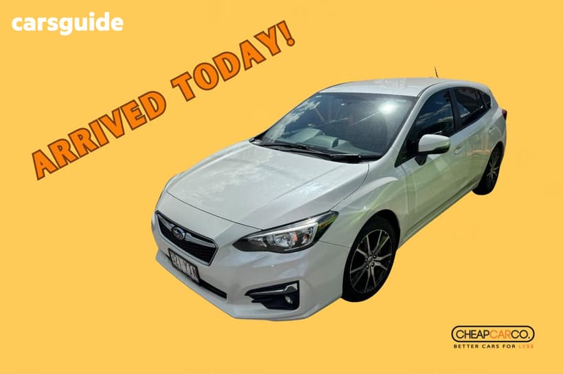 White 2018 Subaru Impreza Hatchback 2.0I-L (Awd)