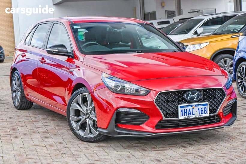 Red 2019 Hyundai I30 Hatchback N Line