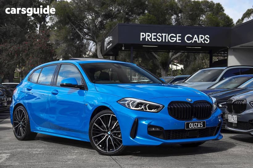 Blue 2023 BMW 118I Hatchback M Sport