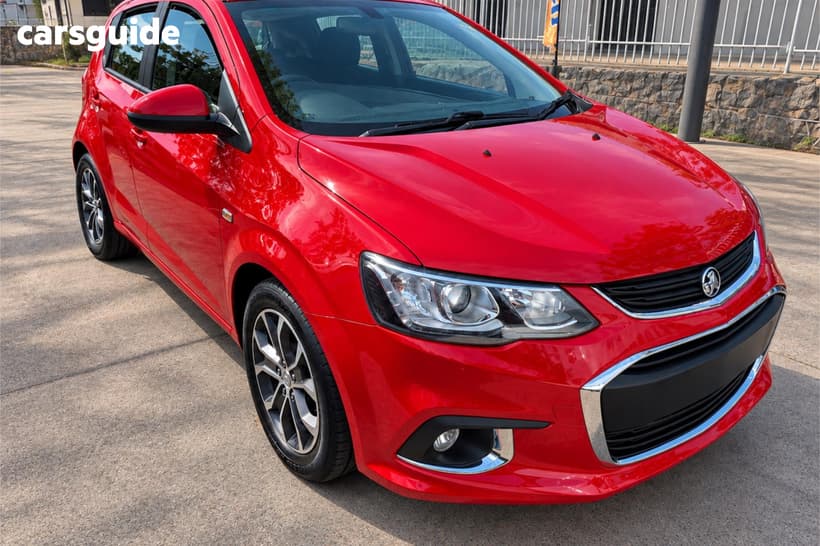 Red 2017 Holden Barina Hatchback Cd
