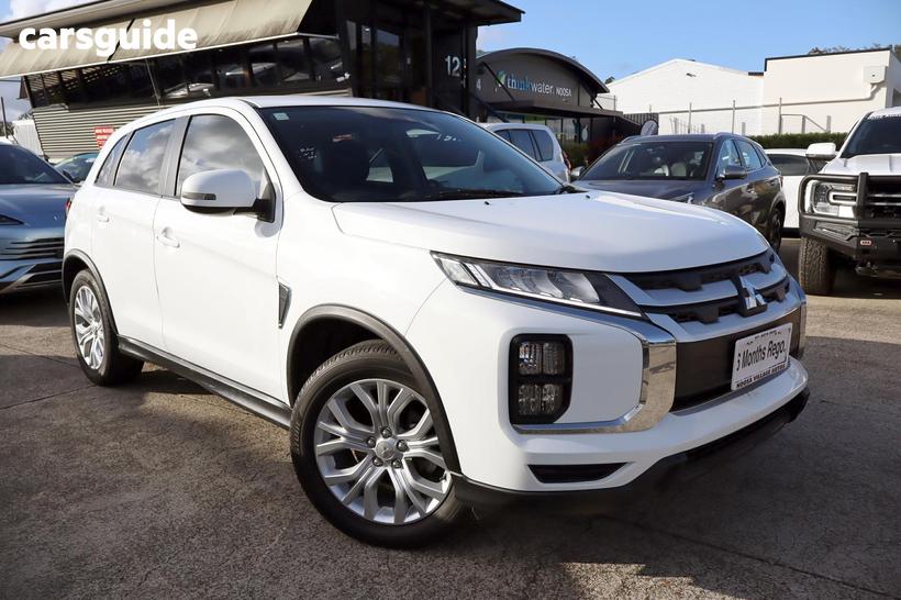 White 2020 Mitsubishi ASX Wagon Es Adas ( 2Wd)