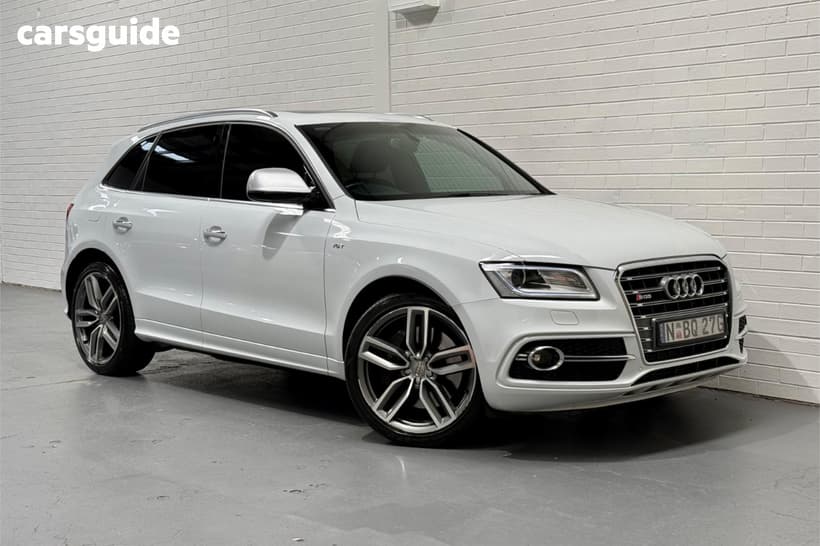 White 2015 Audi SQ5 Wagon 3.0 Tdi Quattro