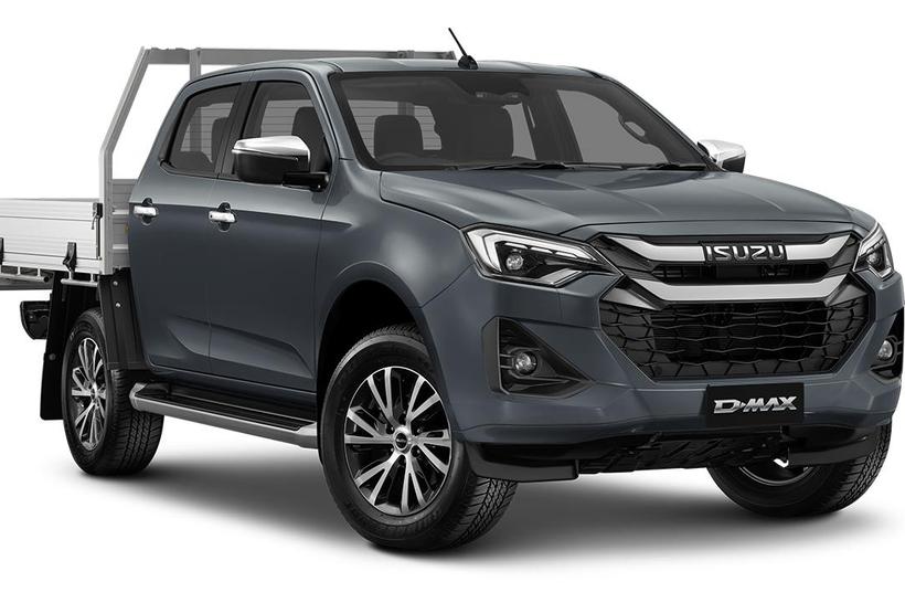 Grey 2026 Isuzu D-MAX Crew Cab Utility Ls-U (4X4)