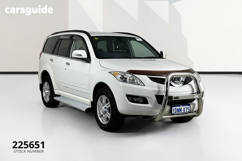White 2012 Great Wall X200 Wagon (4X4)