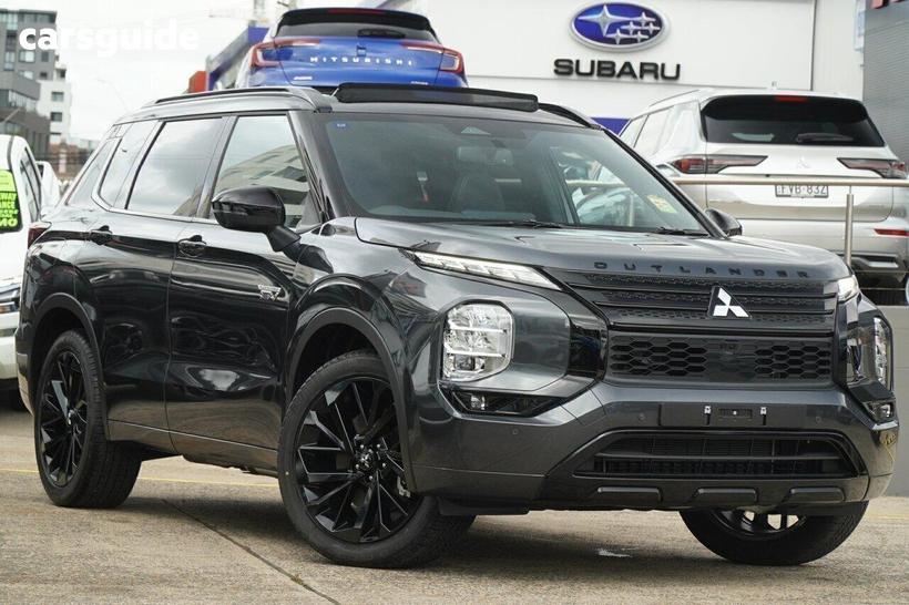 Grey 2025 Mitsubishi Outlander Wagon Phev Gsr (Awd)