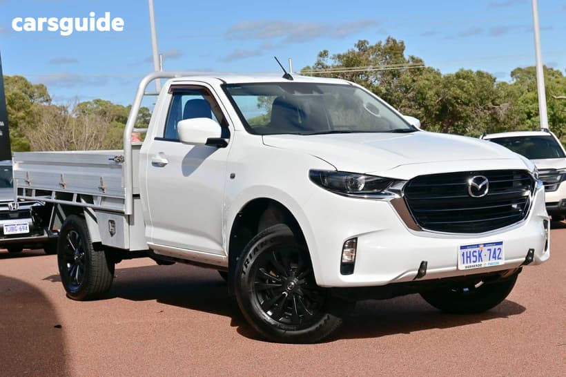 White 2022 Mazda BT-50 Freestyle Cab Chassis Xt (4X2)