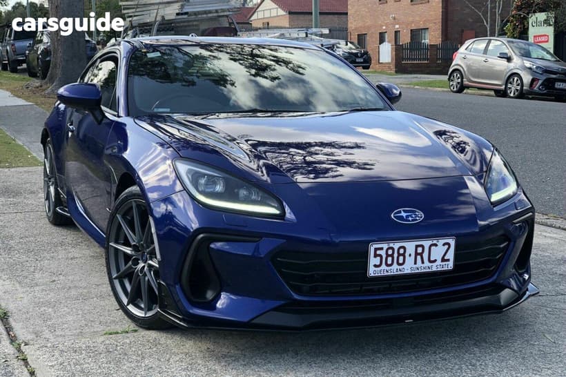 Blue 2022 Subaru BRZ Coupe S
