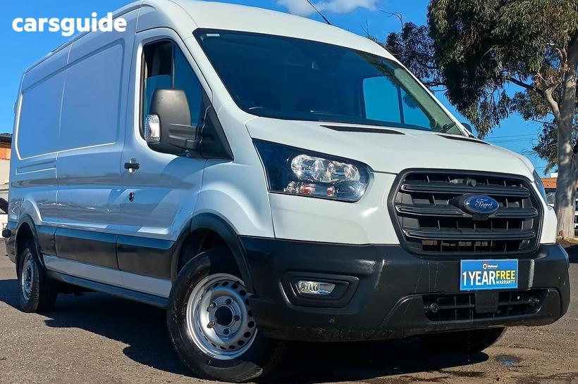 White 2021 Ford Transit Van 350L Lwb (Fwd) Srw