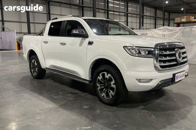 White 2022 GWM UTE Dual Cab Utility Cannon-L (4X4)