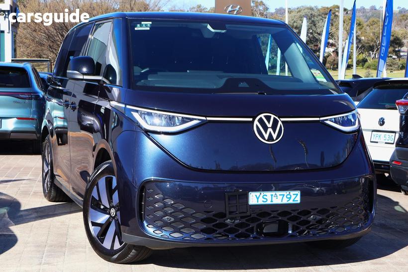 Blue 2025 Volkswagen ID. Buzz Van Cargo Swb