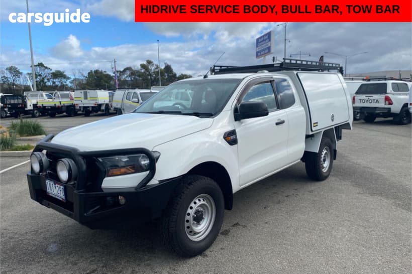 White 2018 Ford Ranger Super Cab Chassis Xl 2.2 Hi-Rider (4X2)