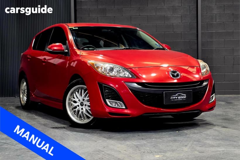 Red 2011 Mazda 3 Hatchback Sp25